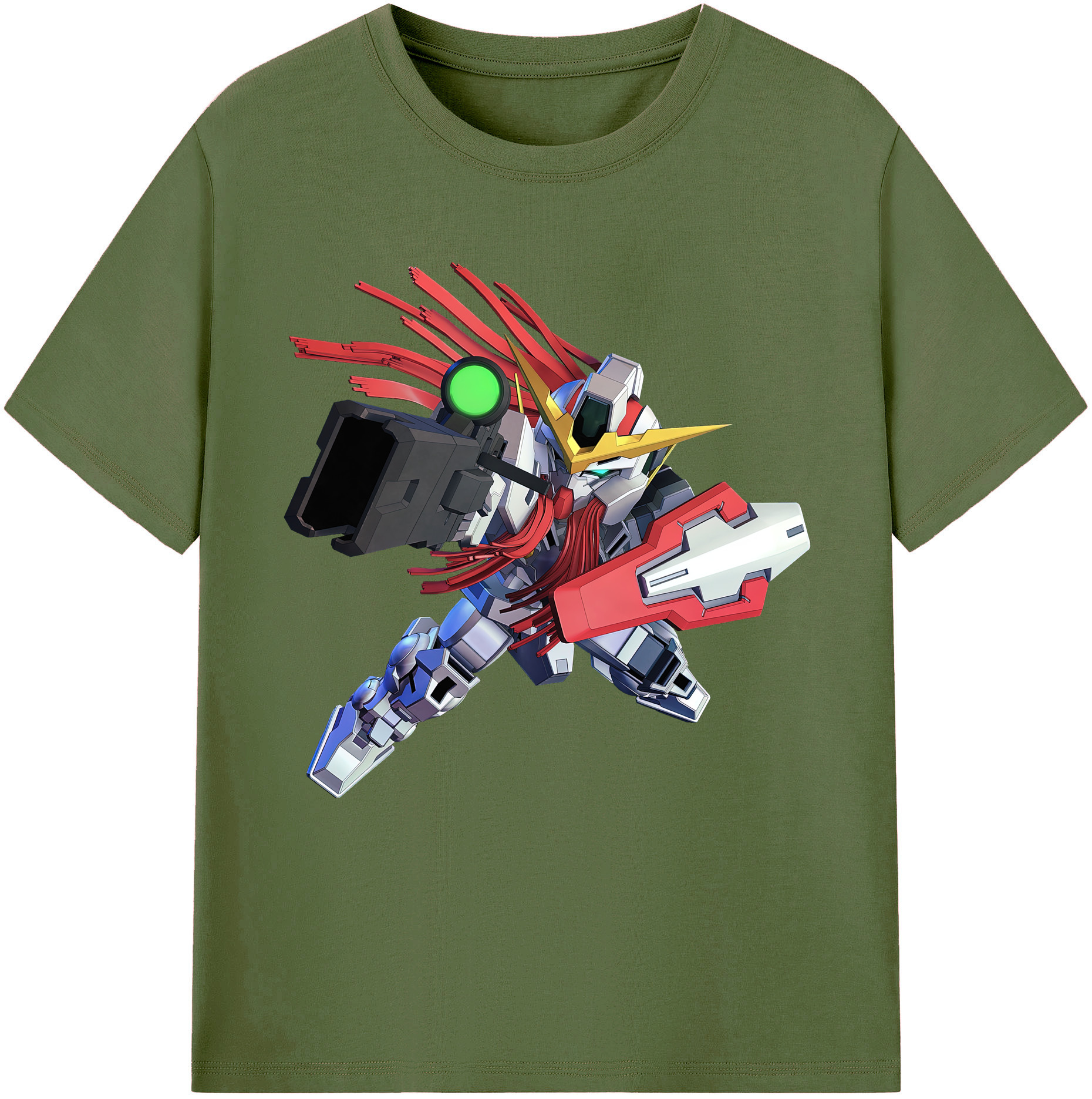 （画像用） 機動戦士ガンダム Mobile Suit Gundam 綿100％半袖Tシャツ（フロントプリント）